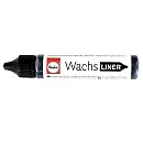 Vaska krāsa sveču dekorēšanai "Wax-liner", 30ml, melna