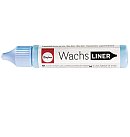 Vaska krāsa sveču dekorēšanai "Wax-liner", 30ml, gaiši zila