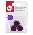 Krāsu pigments vaska, parafīna un gēla svecēm, tabletes D:2cm, 3gb, purpurviolets