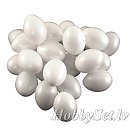 Plastmasas ola, 6 cm, balta