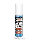 Metāliska akrila krāsa, 20 ml, zila, Pentart