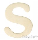 Koka burts "S", H:4cm