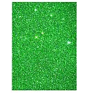 Pašlīmējošā putugumijas loksne "EVA" ar mirdzumiem, 2mm, 20 x 30 cm, zaļa, ZS