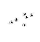 Nobeiguma furnitūra stieplei "ar atmiņu", D:3mm, 6 gab., sudraba tonis
