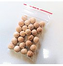 Koka bumbas bez cauruma, D:12mm, 25gb