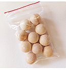 Koka bumbas bez cauruma, D:20mm, 10gb
