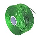 Neilona diegs pērļošanai "Tex 45", plakans, D:0.11mm, 71.3m, zaļš #70063