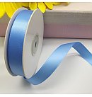 Satīna lente, 16mm, 25m, porcelāna zila #45