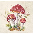 Salvetes dekupāžai "Toad cream", 33x33cm, 2 gab.