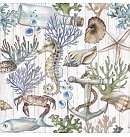 Salvetes dekupāžai "Underwater Treasures", 33x33cm, 2 gab.