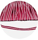 Latvijas karoga lente, 3-4 mm, CENA PAR 1 M