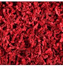 Dekoratīvs papīra pildījums 4mm, 50g, sarkans