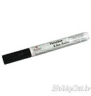 Marķieris stiklam un porcelānam, līnijām 1-2 mm, melns
