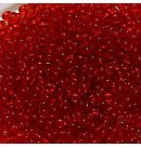 Чешские стеклянные бусины Nr.9, 40g, Light Red transparent
