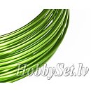 Alumīnija stieple, D:2mm, 12m/ 100g, ābolu zaļa