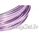 Alumīnija stieple, D:2mm, 12m/ 100g, lavandu violeta