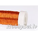 Floristikas stieple "Pet", D:0.3mm, 25g, oranža