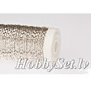 Gofrēta floristikas stieple, D:0.3mm, 25g, sudraba krāsa