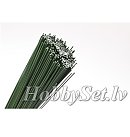 Флористическая проволока, резанная, D:0.7мм, 1кг, green
