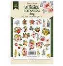 Set of paper die cuts "Summer Botanical Diary", 58 pcs.