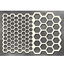 Dekoru komplekts no skaidu plātnes "Honeycomb" (030)