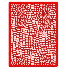 Trafarets "Reptile skin", (#170), 15x20cm