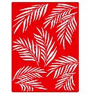 Stencil "Palm Leaves" (390), 15x20 cm