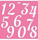 Trafarets "Numbers "(#186), 30x30 cm