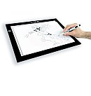 LED gaismas paliktnis A3, īpaši plāns, ar 5 spilgtuma līmeņiem, 43x30cm