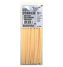 Hobby straws, length approx. 22 cm, 50 pcs, bleached
