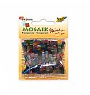 Mozaīka "TRANSPARENT", 45g, 5x5mm, 700 daļas, dažādas krāsas