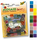 Mozaīka "TRANSPARENTY", 45g, 10x10mm, 190 daļas, dažādas krāsas