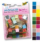 Mozaīka "GLOSSY", 45g, 10x10mm, 190 daļas, dažādas krāsas