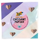 Origami papīrs "Premium Pastel", divpusējs, 10x10cm, 70g/ m2, 100 loksnes, 10 pasteļtoņi