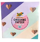 Origami papīrs "Premium Pastel", divpusējs, 15x15cm, 70g/ m2, 100 loksnes, 10 pasteļtoņi