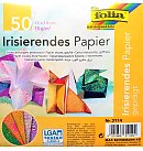 Zaigojošs origami papīrs ar tekstūru "Dot & Crystal embossing", 14x14 cm, 50 loksnes, 75g/ m², dažāda