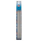 Alumīnija adāmadatas, D:4.5mm x 20cm, 5 gab., pelēkas