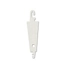 Diega ievērējs izšūšanas adatām, nerūsējošais tērauds, 1x5cm
