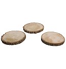 Koka ripas, dabīgas apaļas, D:10-14cm, biezums 1cm, 3gab.