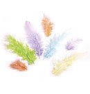 Dekoratīvo spalvu komplekts, 3-10cm, 10g, 6 krāsas