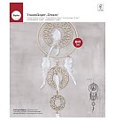 Radošais komplekts-sapņu ķērājs "Dream", FSC 100%, D:18cm, kopējais garums 74cm