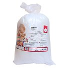 Mīksto rotaļlietu pildījums, ļoti pūkains, pārslās, 100% poliesters, 500g