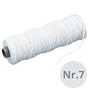 Apaļā sveču dakts / deglis Nr.7, svecēm D:10-35 mm, rullī 100m, CENA PAR 1 M