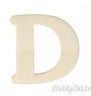 Koka burts "D", H:4cm