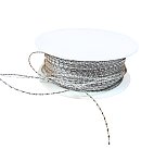 Smalka aukliņa, bez stieples, D:1mm, rullī 100m, CENA PAR 1 M, sudraba