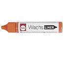 Vaska krāsa sveču dekorēšanai "Wax-liner", 30ml, oranža