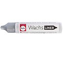 Vaska krāsa sveču dekorēšanai "Wax-liner", 30ml, sudrabota