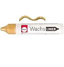 Vaska krāsa sveču dekorēšanai "Wax-liner Glimmer", 30 ml, zelta mirdzumi