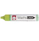 Vaska krāsa sveču dekorēšanai "Wax-liner", 30ml, pasteļzaļa