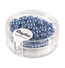 Stikla pērles "Renaissance", D:4mm, 85 gab., debesu zilas